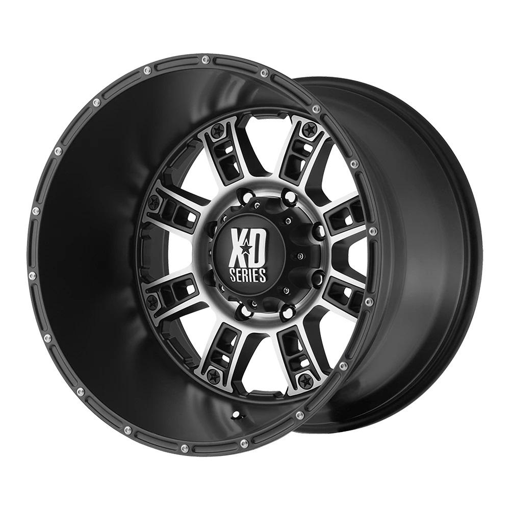 XD Wheels XD809 Matte Black 20 inch + OHTSU FP8000 SO - 225/35/20