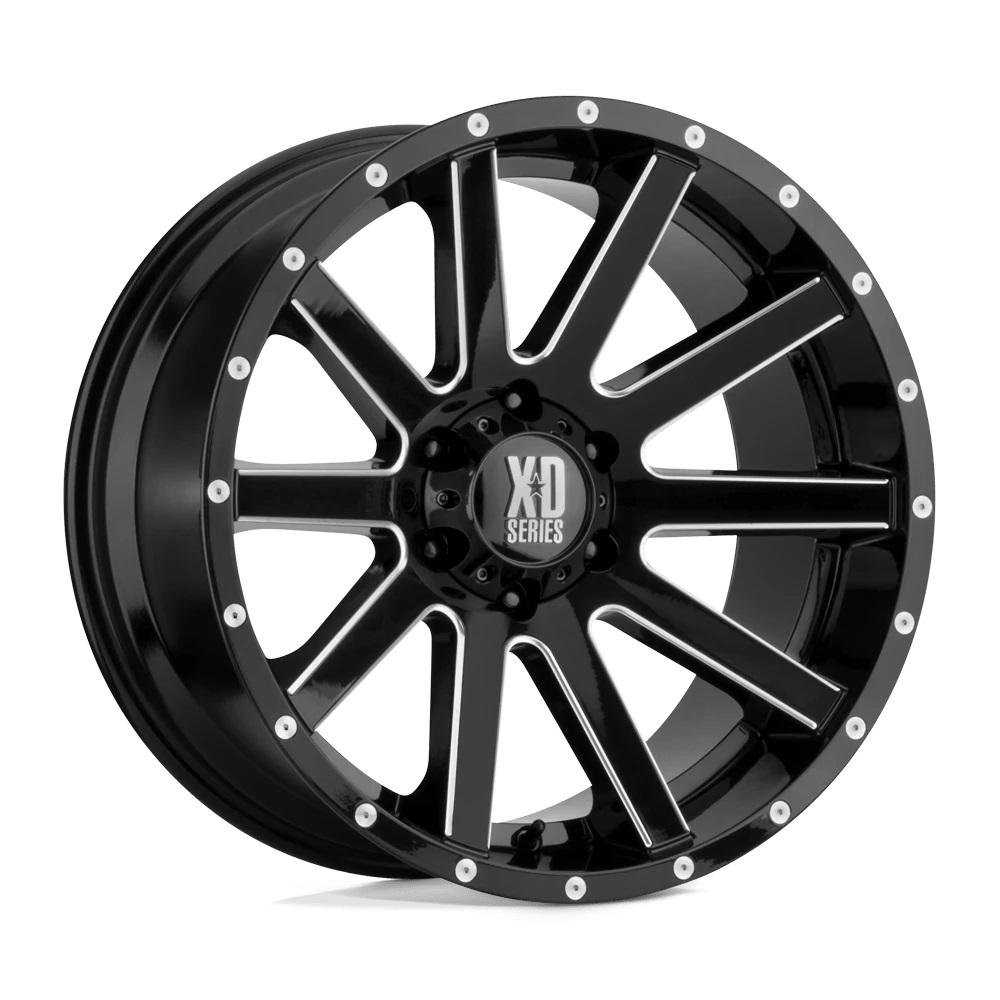 XD Wheels XD818 Satin Black Milled 17 inch