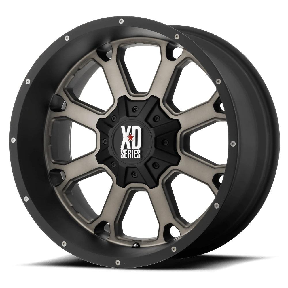 XD Wheels XD825 BUCK Matte Black 20 inch