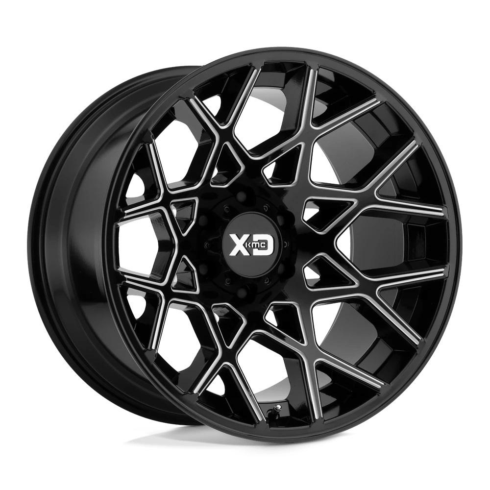 XD Wheels XD831 Gloss Black Milled 20 inch