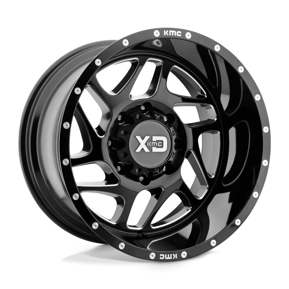 XD Wheels XD836 Gloss Black Milled 20 inch