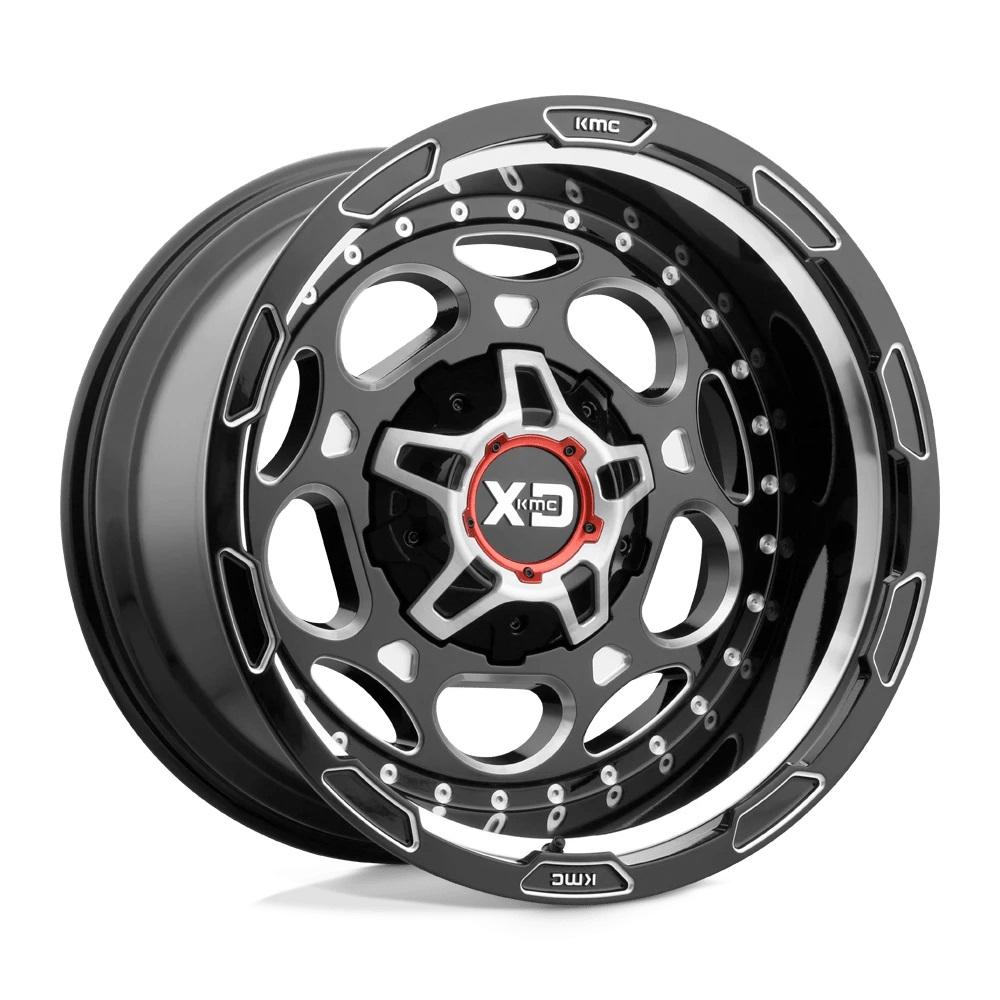 XD Wheels XD837 Gloss Black Milled 20 inch