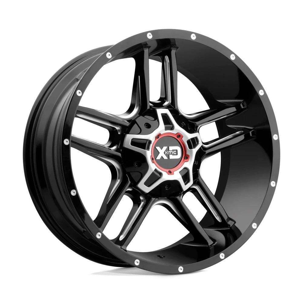 XD Wheels XD839 Gloss Black Milled 20 inch