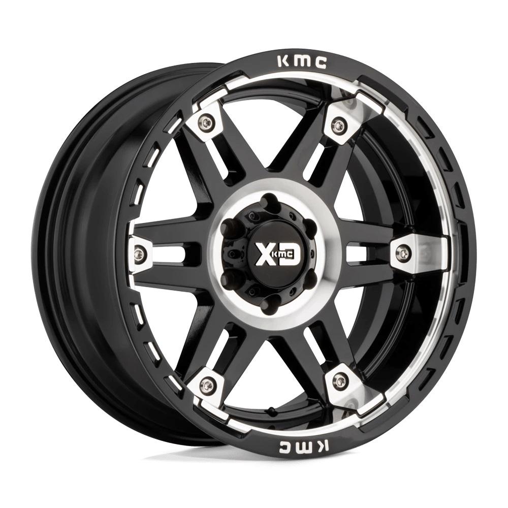 XD Wheels XD840 SPY Gloss Black Machined 20 inch
