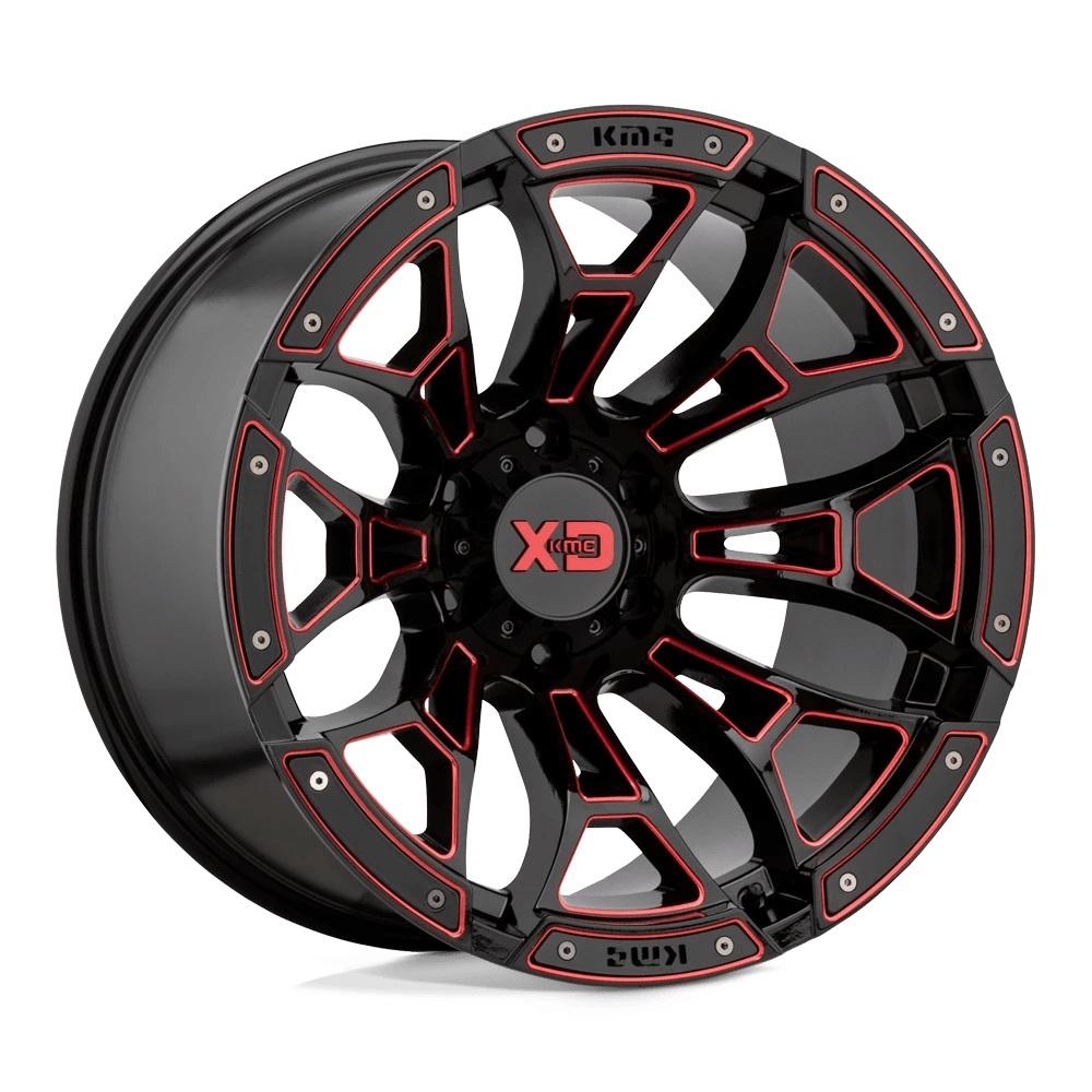 XD Wheels XD841 Black 20 inch