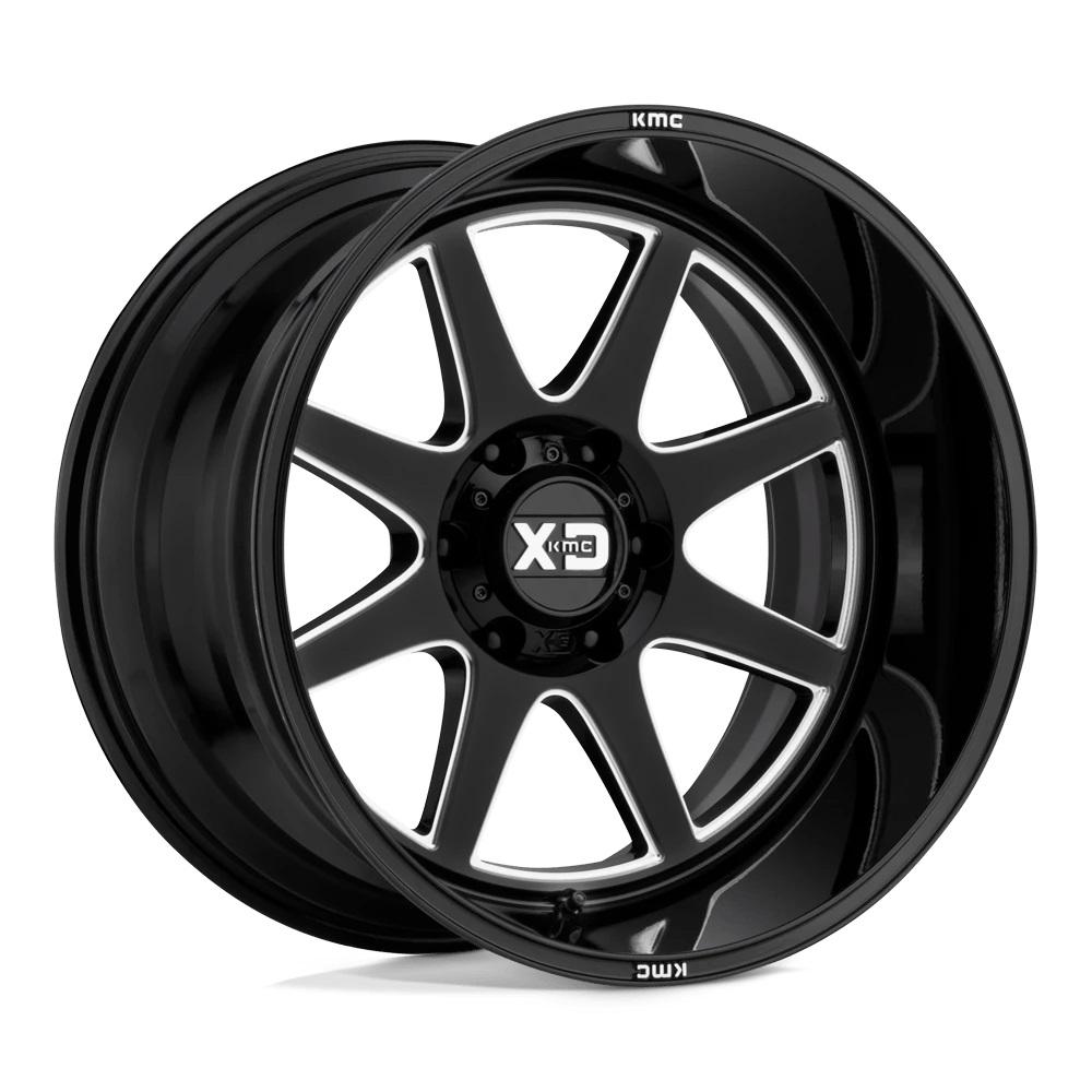 XD Wheels XD844 Gloss Black Milled 20 inch