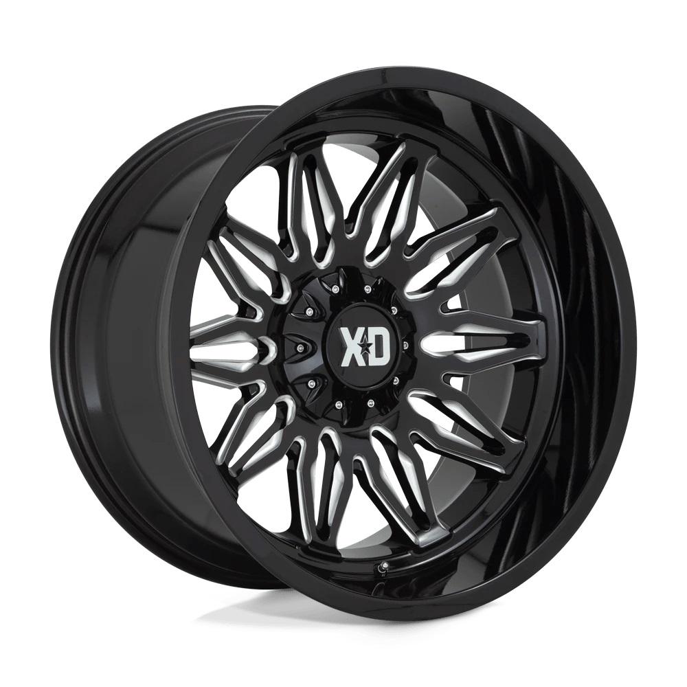 XD Wheels XD859 Gloss Black Milled 20 inch