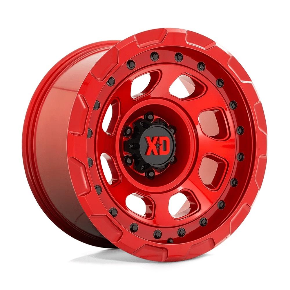 XD Wheels XD861 Red 20 inch + OHTSU FP8000 SO - 225/35/20