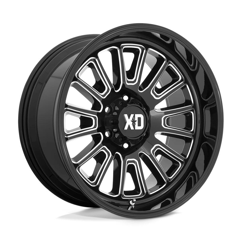 XD Wheels XD864 Gloss Black Milled 20 inch