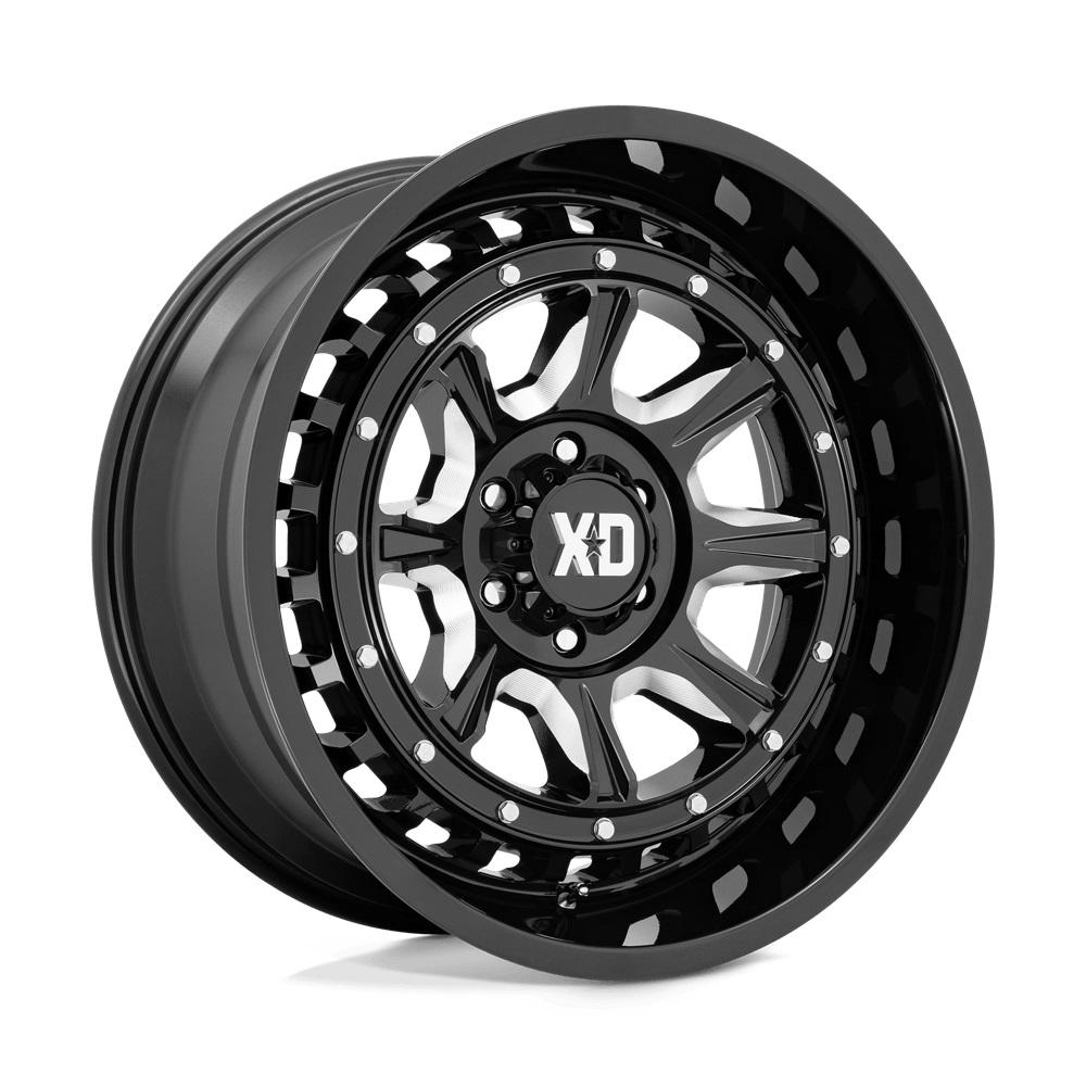 XD Wheels XD866 Gloss Black Milled 20 inch