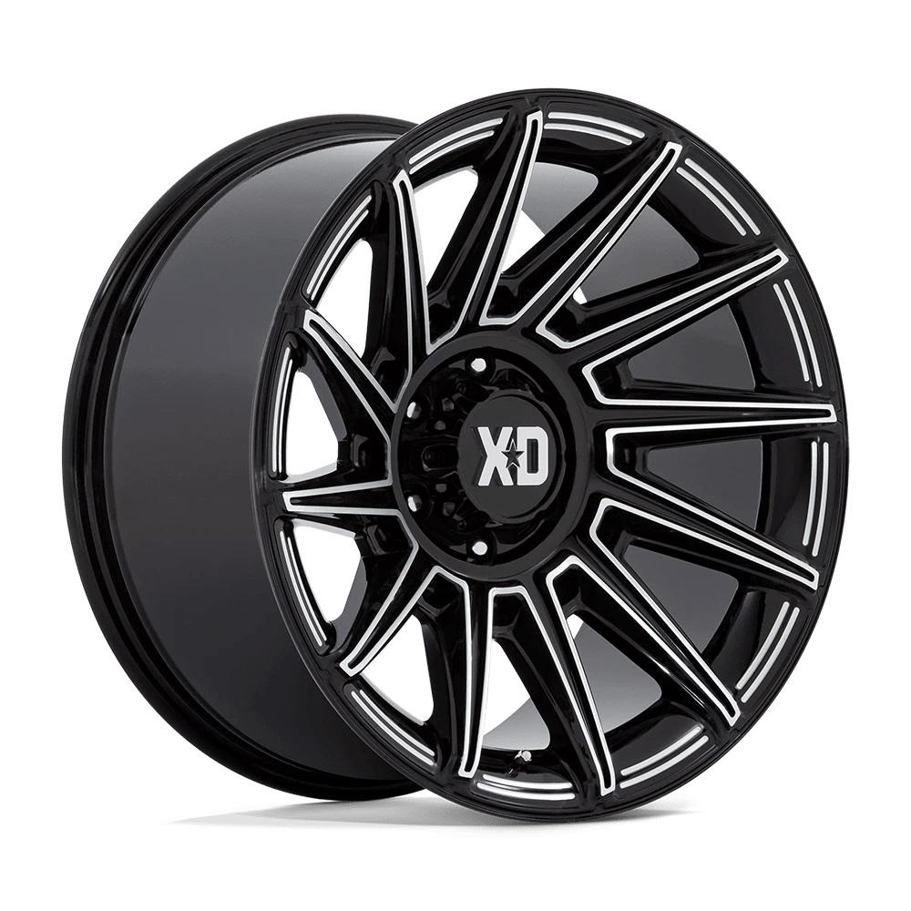 XD Wheels XD867 Gloss Black Milled 20 inch